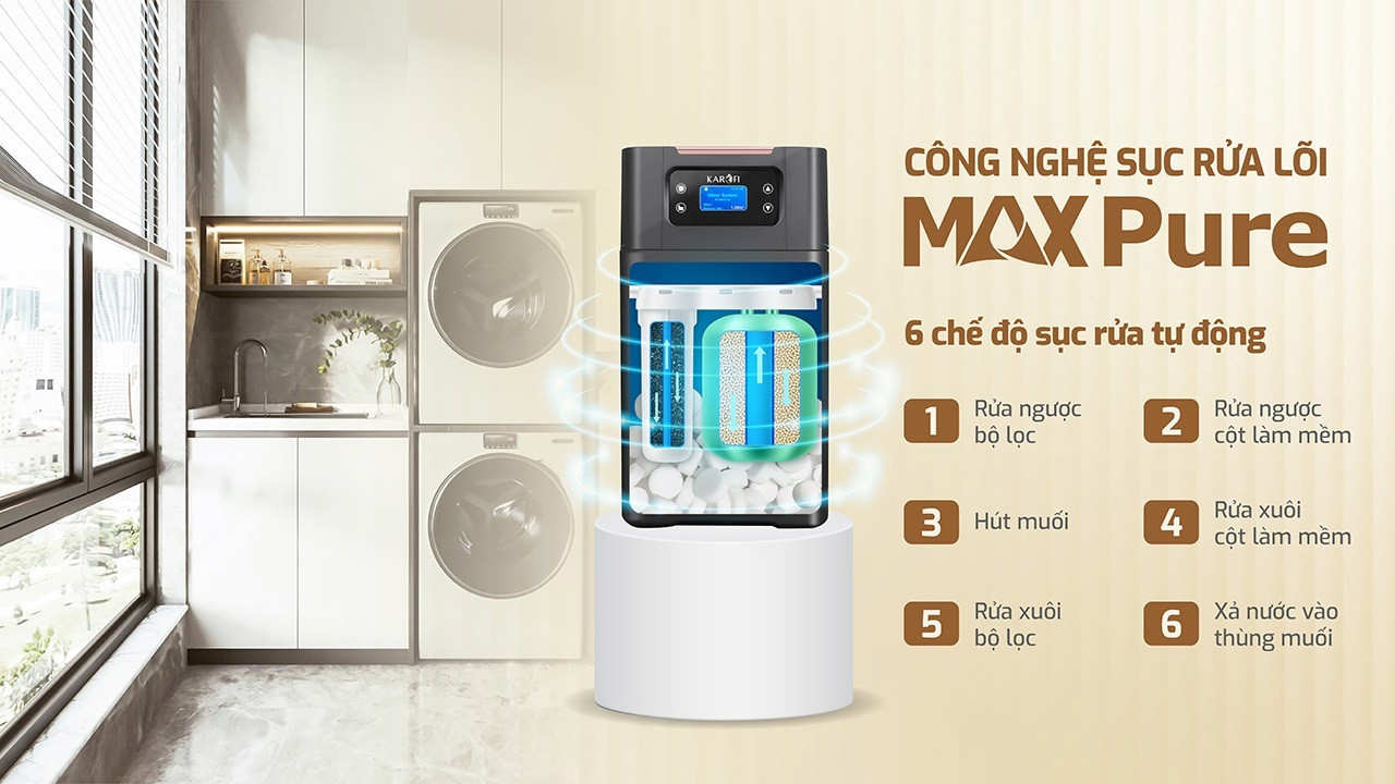 Lọc tổng trung tâm cao cấp Karofi KTF-P01